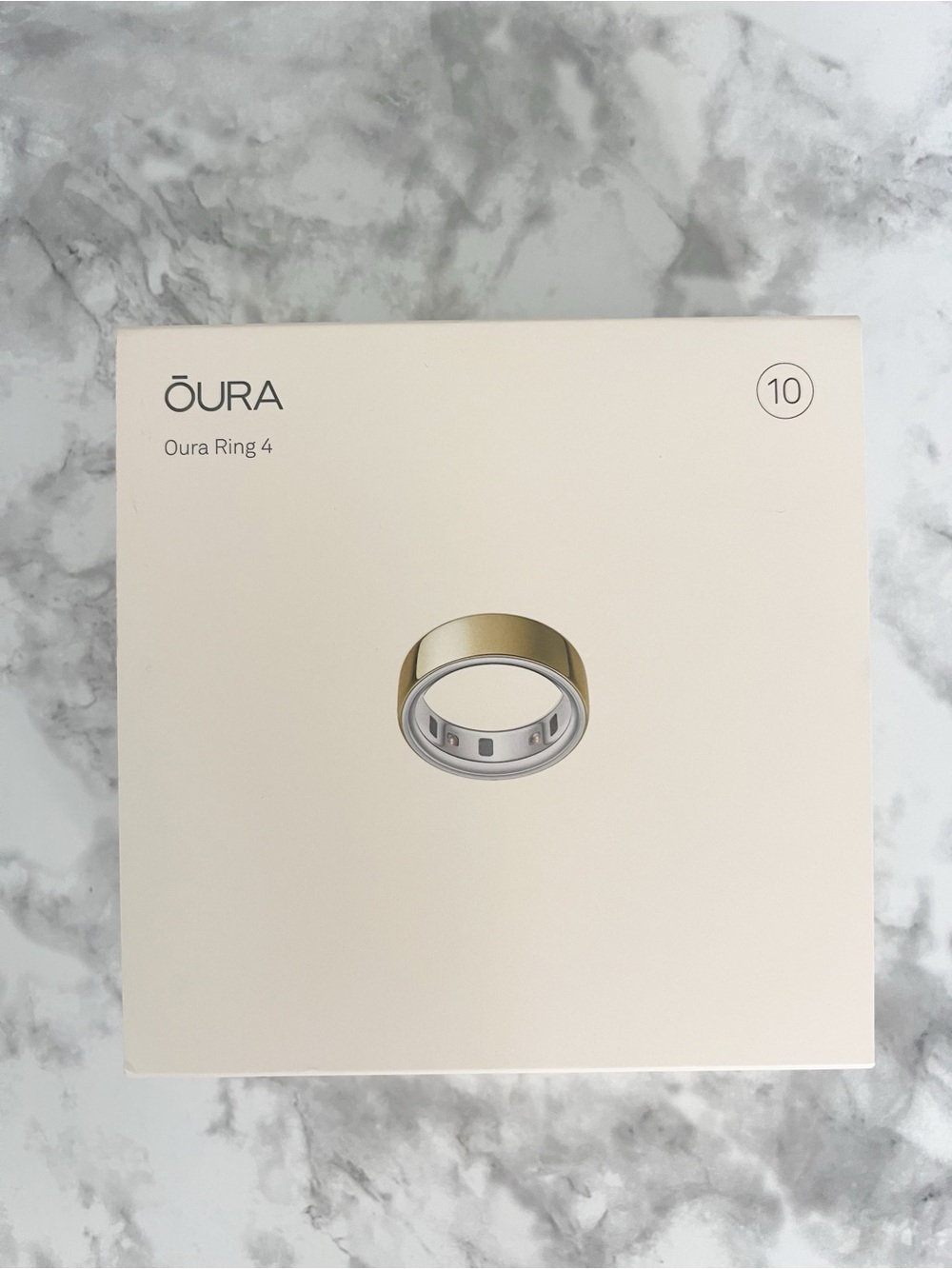 ✨NEW!✨ Oura Ring Gen 4 Gold (Size 10) - Picture 2 of 6